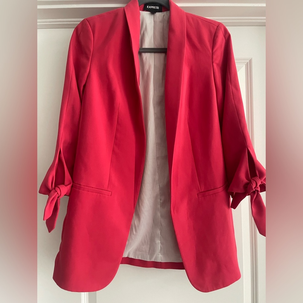 Express Coral Blazer